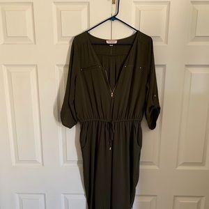 Olive Green Jumpsuit